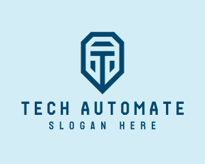 Tech Company Letter T  logo design