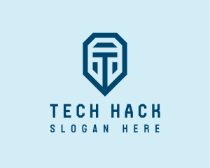 Tech Company Letter T  logo design