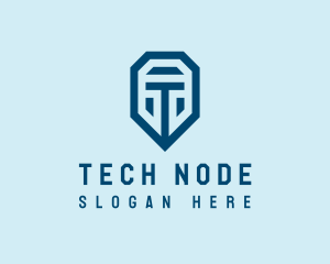 Tech Company Letter T  logo design