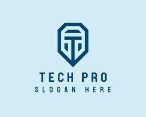 Tech Company Letter T  logo design