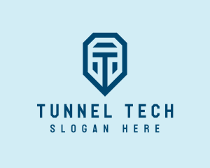 Tech Company Letter T  logo design