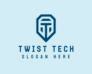 Tech Company Letter T  logo design