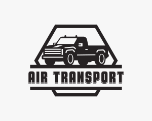 Pickup Truck Vehicle logo design