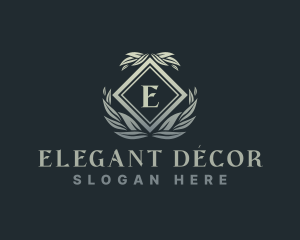 Elegant Ornament Crest logo design