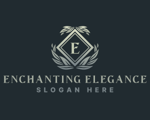 Elegant Ornament Crest logo design