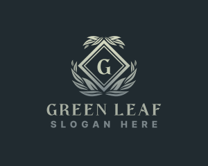 Elegant Ornament Crest logo design