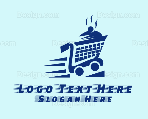 Food Market Delivery Logo