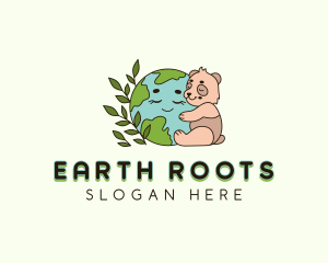 Bear Environmental Planet logo design