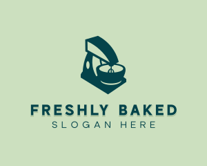 Baking Electric Mixer logo design