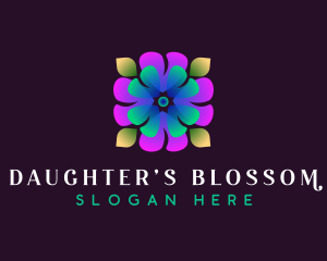 Flower Blossom Spa logo design