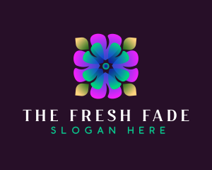 Flower Blossom Spa logo design