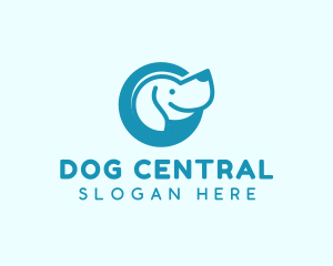 Dog Puppy Pet logo design