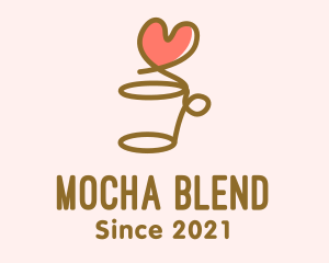 Lovely Coffee Date logo design