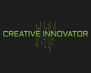 Cyber Tech Circuit Innovation logo design