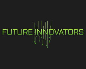 Cyber Tech Circuit Innovation logo design