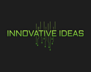 Cyber Tech Circuit Innovation logo design