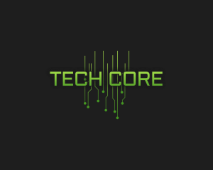 Cyber Tech Circuit Innovation logo design