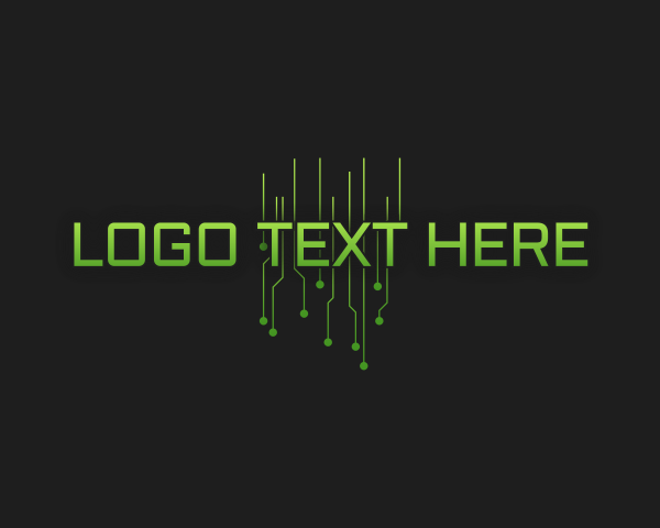 Cyberpunk logo example 2