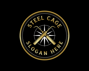 Steel Rod Welding logo design