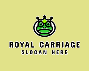 Royal Frog Prince  logo design