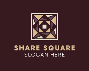 Geometry Square Tile logo design