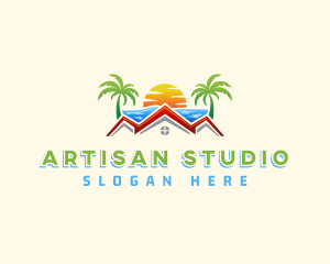 Summer House Villa logo design