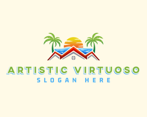 Summer House Villa logo design