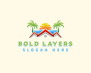 Summer House Villa logo design