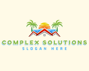 Summer House Villa logo design