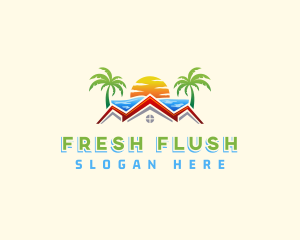 Summer House Villa logo design