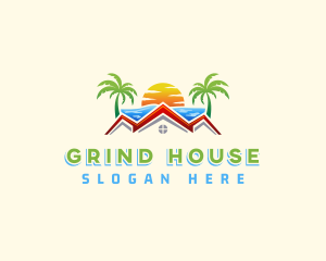 Summer House Villa logo design