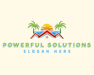 Summer House Villa logo design