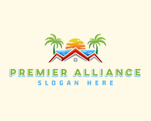 Summer House Villa logo design