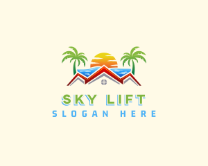 Summer House Villa logo design