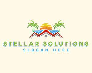 Summer House Villa logo design