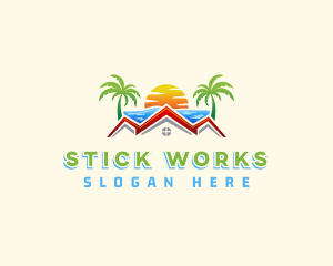 Summer House Villa logo design