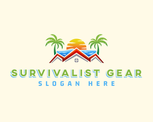 Summer House Villa logo design