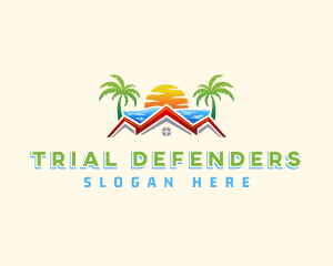 Summer House Villa logo design