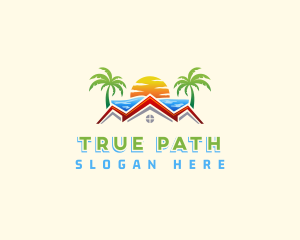 Summer House Villa logo design