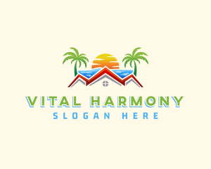 Summer House Villa logo design