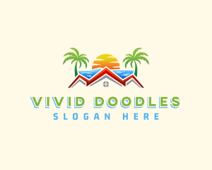 Summer House Villa logo design