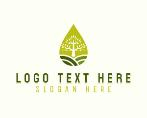 Eco Sustainable Tree logo