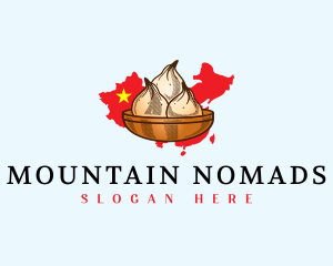 China Dumpling Dish Logo