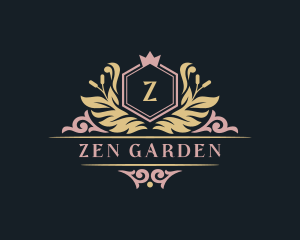 Floral Garden Spa logo design