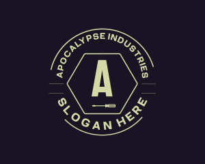 Hipster Industrial Fix logo design