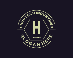 Hipster Industrial Mechanic logo