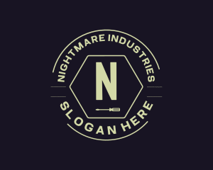 Hipster Industrial Fix logo design