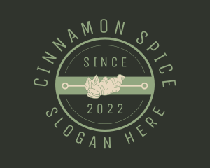 Artisan Ginger Spice Badge  logo design