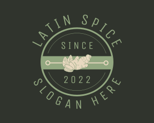 Artisan Ginger Spice Badge  logo design