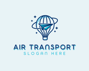 Logistics Plane Forwarding logo design